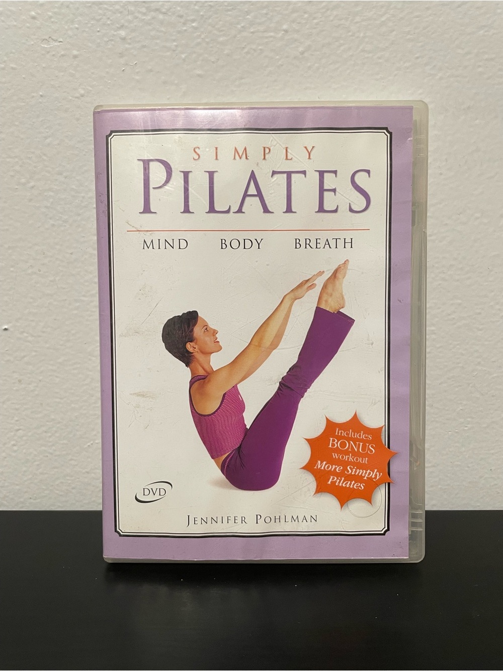 Simply Pilates DVD Jennifer Pohlman Exercise Fitness Workout Hinkler 2004